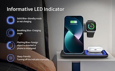 3 in 1 Wireless Charging Compatible with iPhone